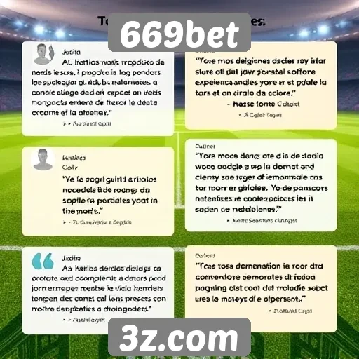 669bet | Depoimentos de jogadores sobre a experiência na 669bet